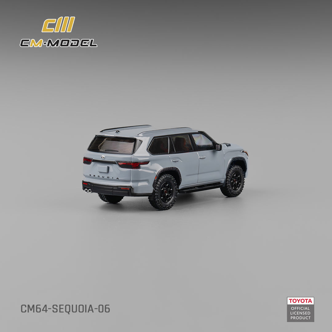 [CM MODEL] 1:64 Toyota Sequoia Gray