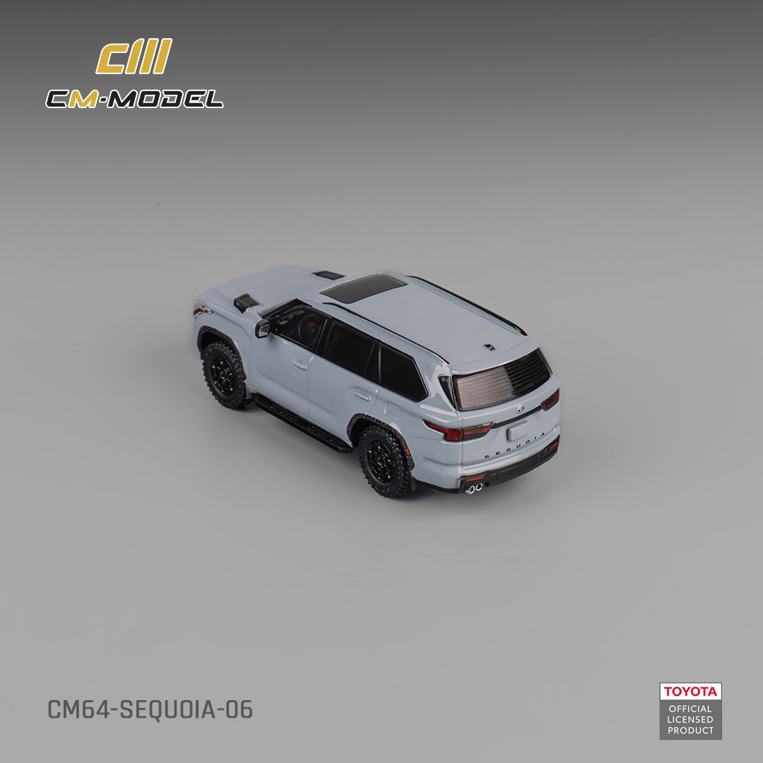 [CM MODEL] 1:64 Toyota Sequoia Gray