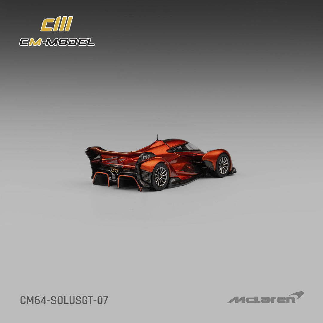 [CM MODEL] 1:64 Mclaren SolusGT Metallic Orange