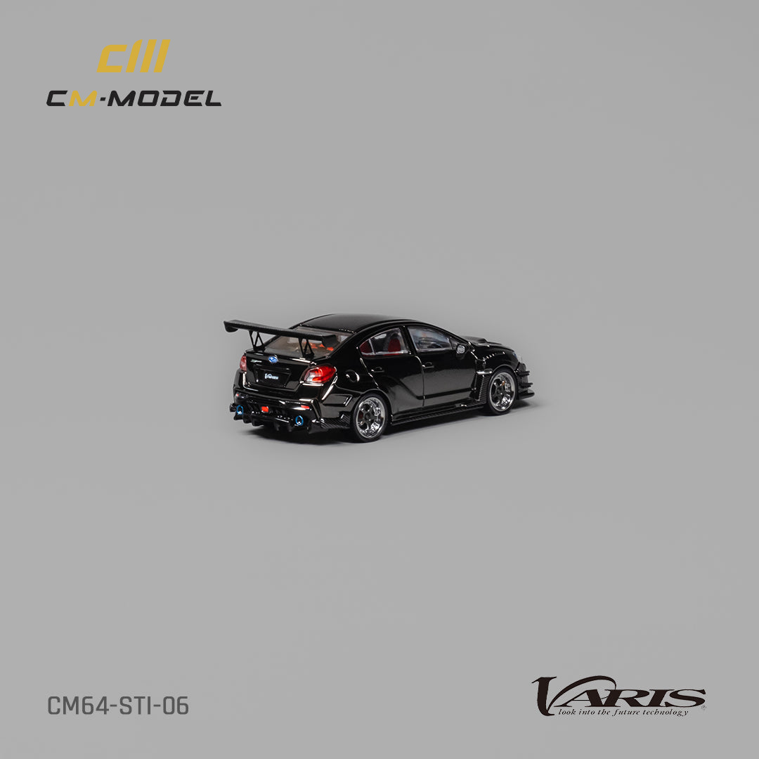 [CM MODEL] 1:64 Subaru Varis WideBody 1.0 Chome Black