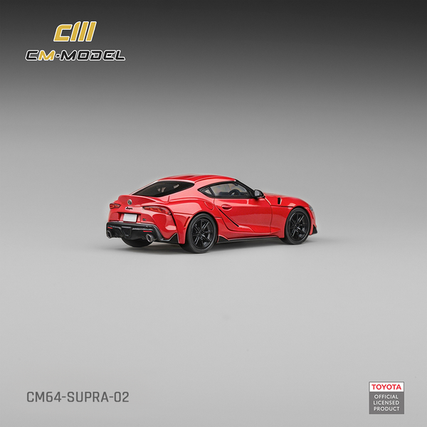 [CM MODEL] 1:64 Toyota GR Supra Renaissance Red 2.0