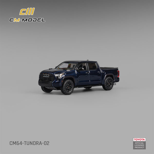 [CM MODEL] 1:64 Toyota Tundar Metallic Blue