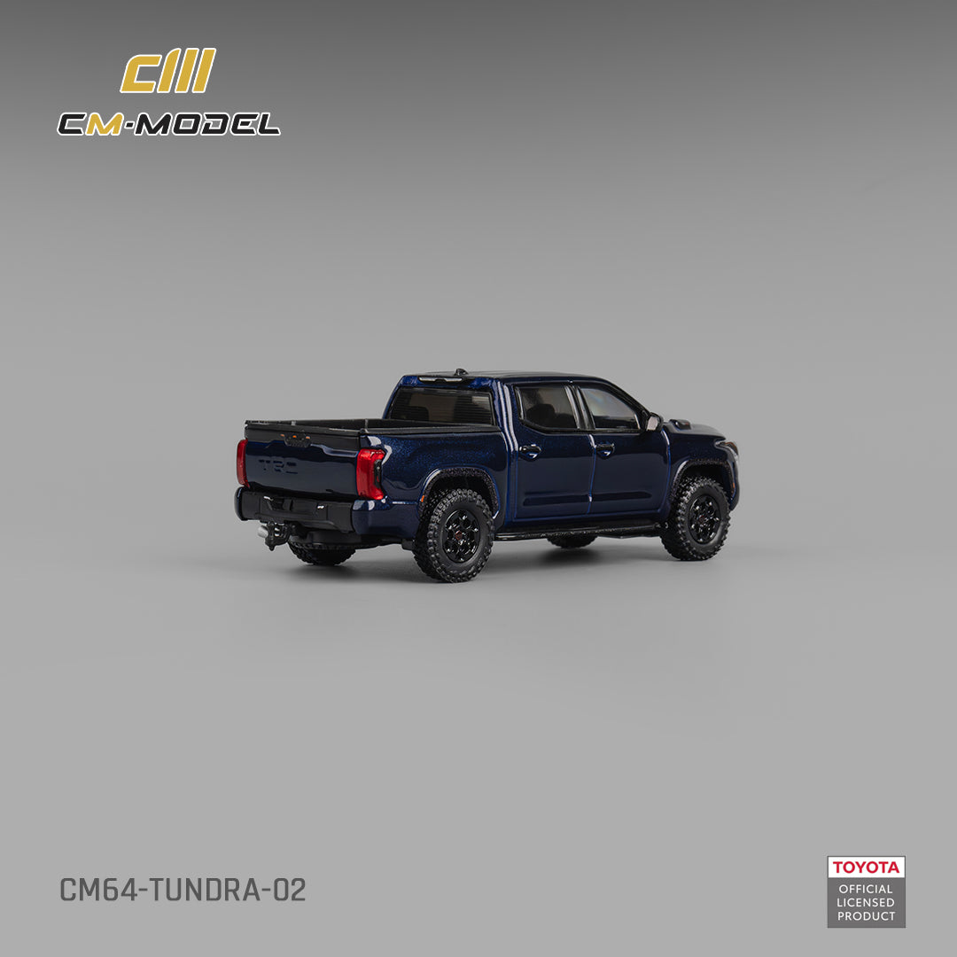 [CM MODEL] 1:64 Toyota Tundar Metallic Blue