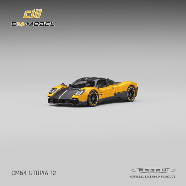 [CM MODEL] 1:64 Pagani Utopia Giallo Ginevra