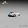 [CM MODEL] 1:64 Dodge Viper (ZBI) Stone White With Blue Racing Stripes - Toy Space Diecast Online Store Singapore