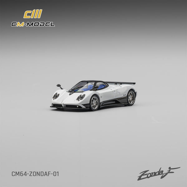 [CM MODEL] 1:64 Pagani Zonda F Pearl White