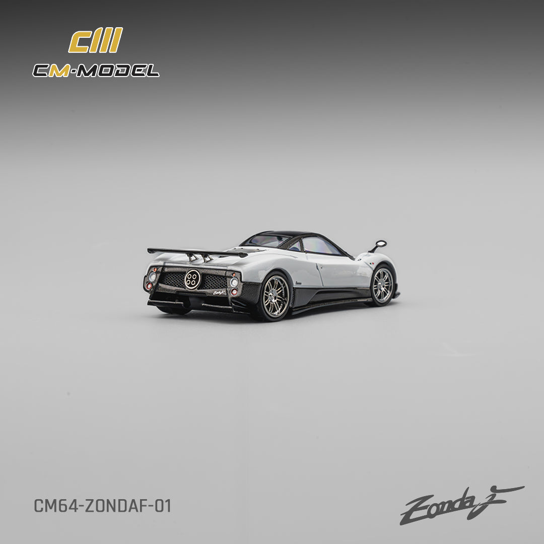 [CM MODEL] 1:64 Pagani Zonda F Pearl White