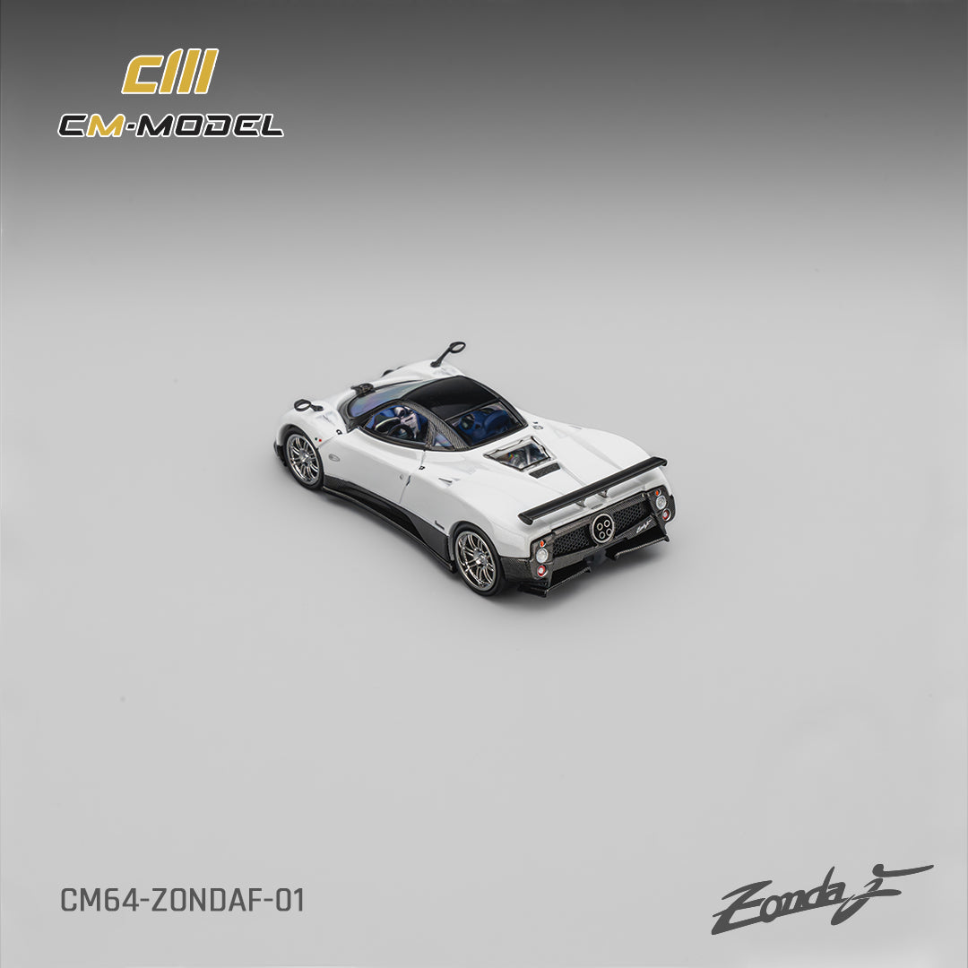 [CM MODEL] 1:64 Pagani Zonda F Pearl White