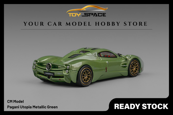 [CM MODEL] 1:64 Pagani Utopia Metallic Green