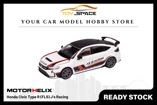 [MOTORHELIX] 1/64 Honda Civic Type R (FL5) J’s Racing