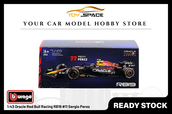 [BBURAGO] 1:43 Oracle Red Bull Racing RB19 #11 Sergio Perez