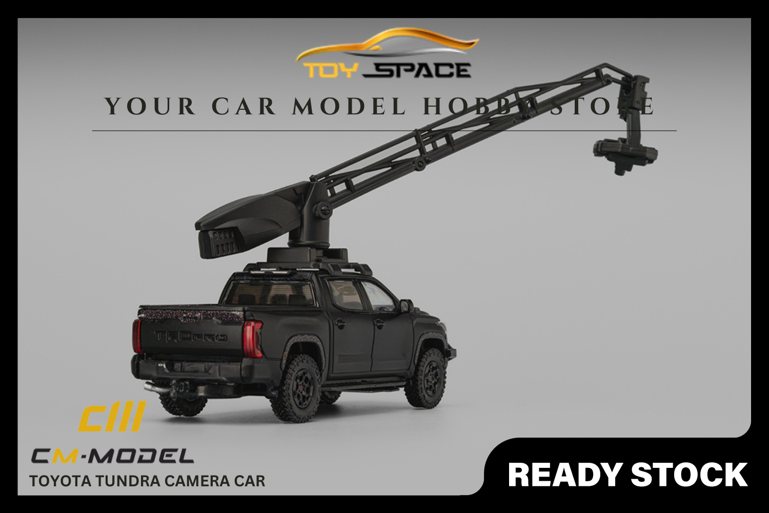 [CM MODEL] 1:64 Toyota Tundra Camera Car