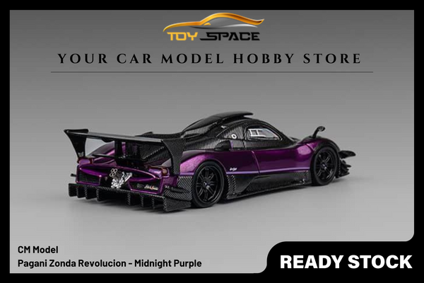 [CM MODEL] 1/64 Pagani Zonda Revolucion - Midnight Purple