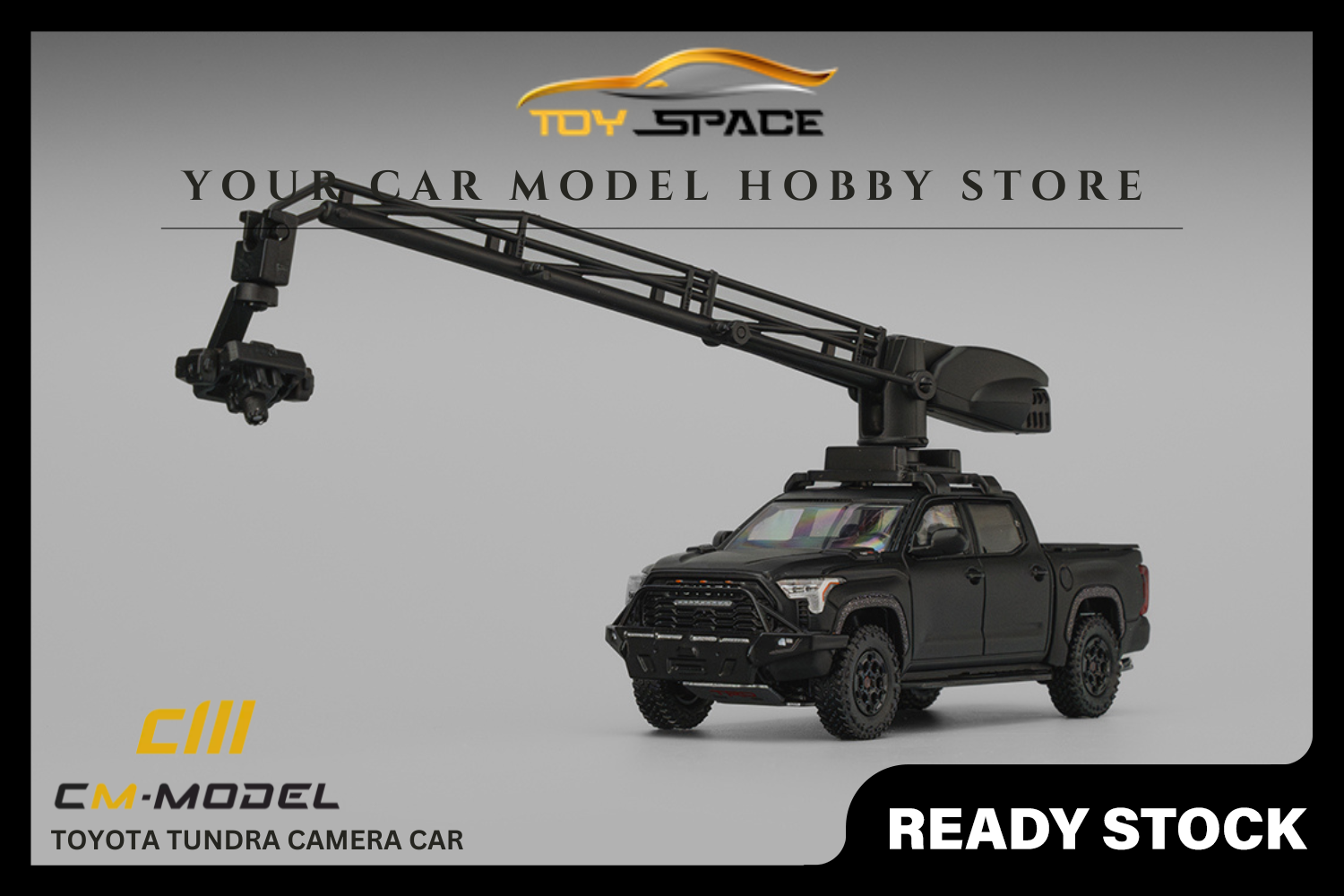 [CM MODEL] 1:64 Toyota Tundra Camera Car