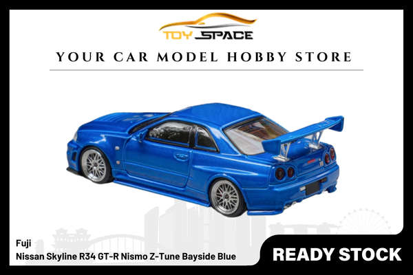 [FUJI] 1:64 Nissan Skyline R34 GT-R Nismo Z-Tune Bayside Blue