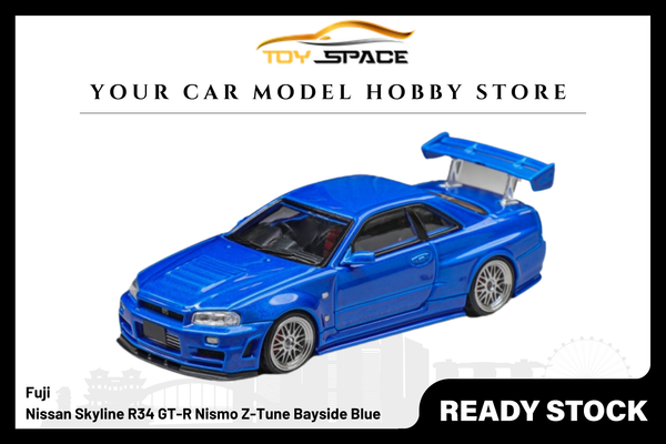 [FUJI] 1:64 Nissan Skyline R34 GT-R Nismo Z-Tune Bayside Blue