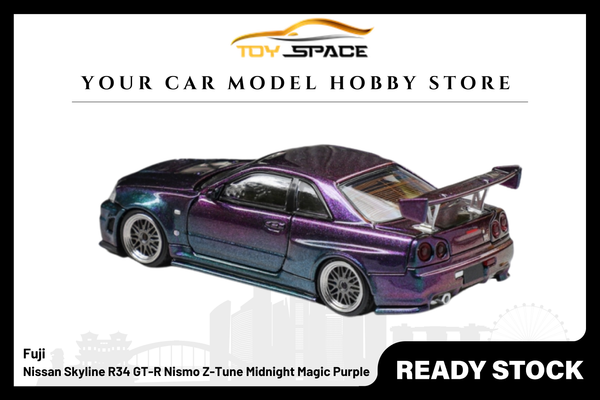 [FUJI] 1:64 Nissan Skyline R34 GT-R Nismo Z-Tune Midnight Magic Purple