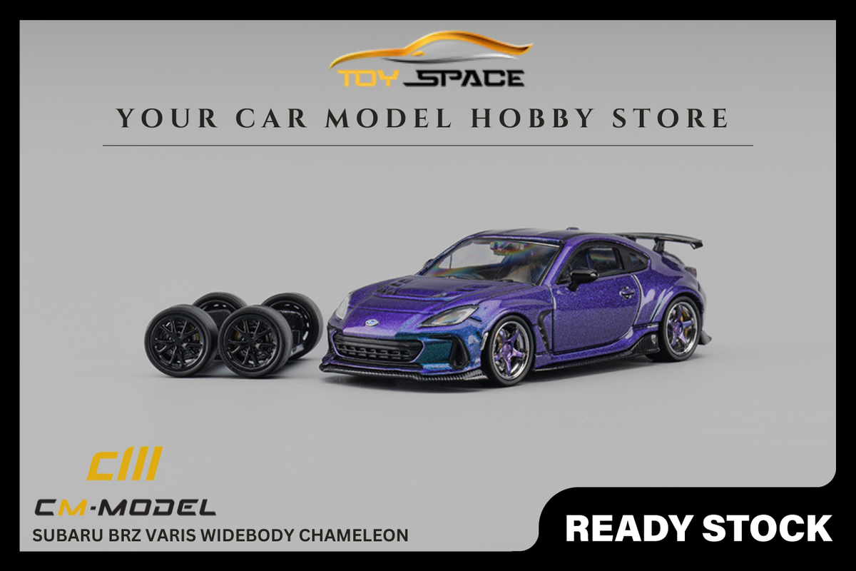[CM MODEL] 1:64 Subaru BRZ Varis Widebody Chameleon - Toy Space Diecast Online Store Singapore