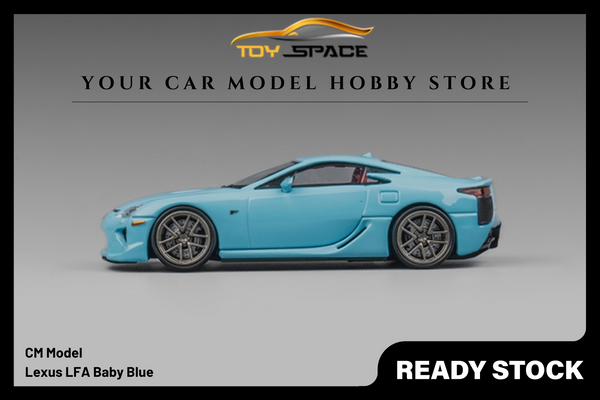 [CM MODEL] 1:64 Lexus LFA Baby Blue