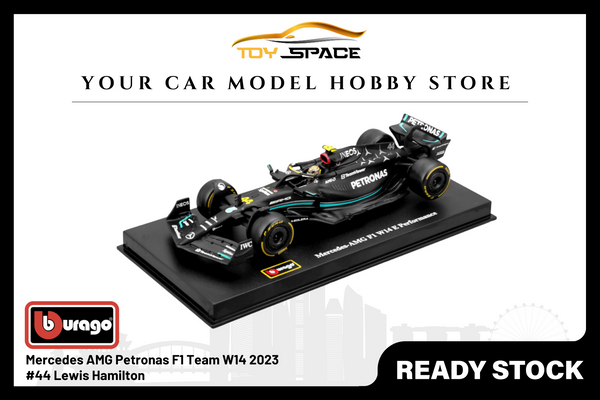 Bburago 1:43 Mercedes-AMG F1 (W14) E Performance #44 Lewis Hamilton