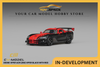[CM MODEL] 1:64 Dodge Viper ACR (ZBII) Viper Black With Red - Toy Space Diecast Online Store Singapore