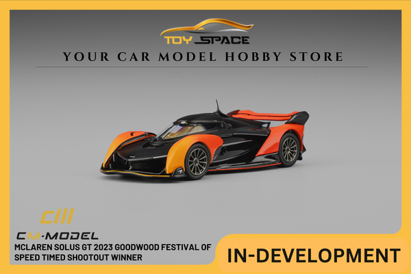 [CM MODEL] 1:64 McLaren Solus GT 2023 Goodwood Festival Of Speed Timed Shootout Winner