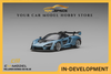 [CM MODEL] 1:64 Mclaren Senna Ice Blue - Toy Space Diecast Online Store Singapore
