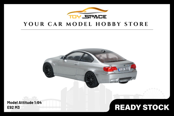 [Model Attitude] 1:64 E92 M3 - Toy Space Diecast Online Store Singapore