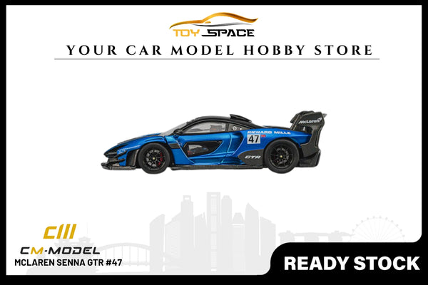 [CM MODEL] 1:64 Mclaren Senna GTR #47