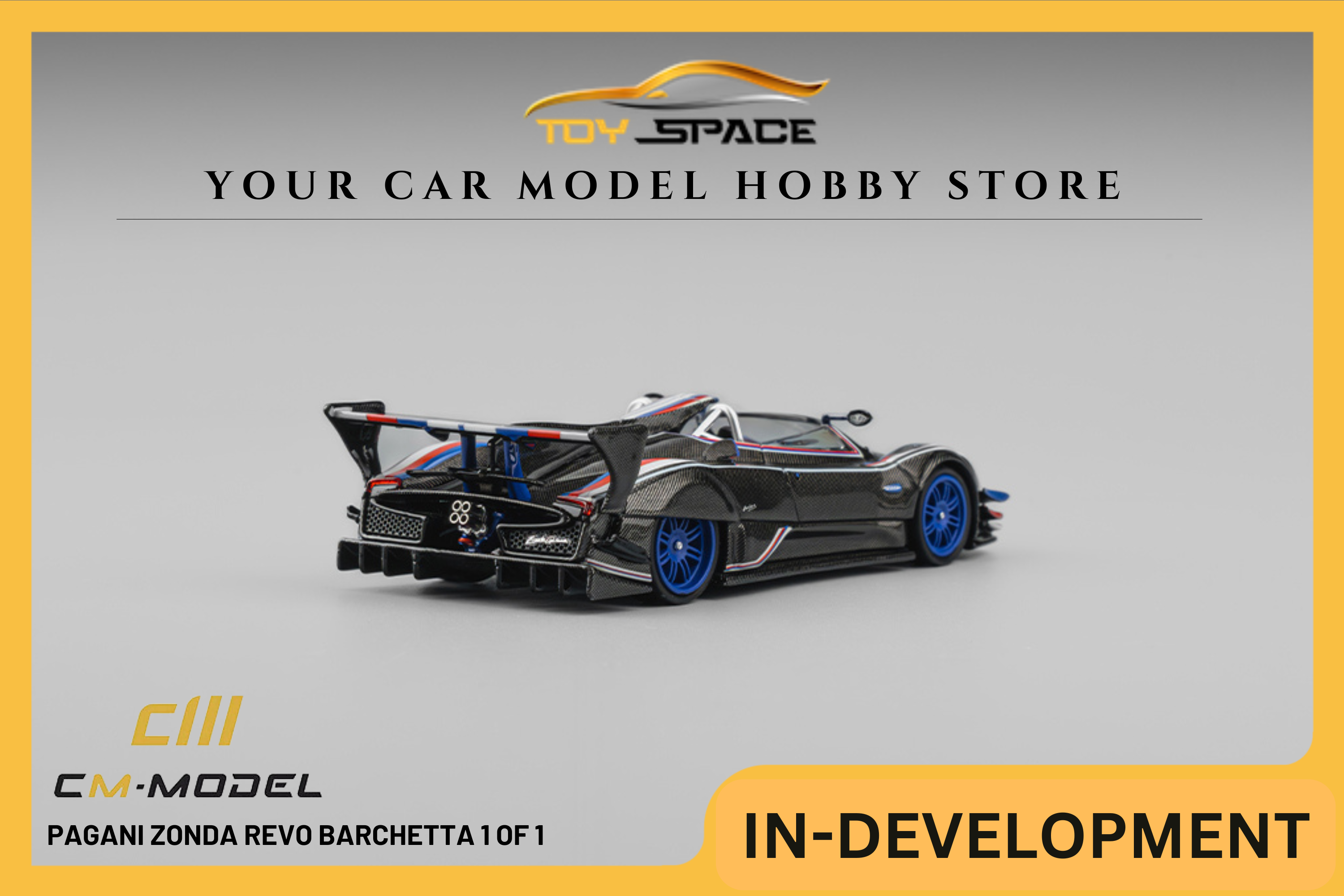 [CM MODEL] 1:64 Pagani Zonda Revo Barchetta 1 of 1