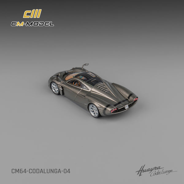 [CM MODEL] 1:64 Pagani Codalunga Metal Gun Grey