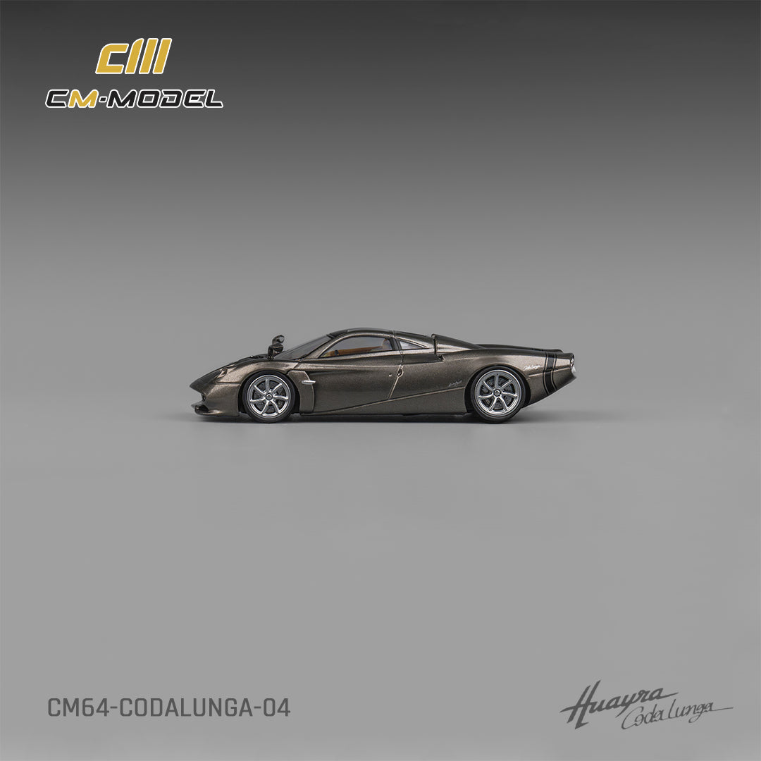 [CM MODEL] 1:64 Pagani Codalunga Metal Gun Grey