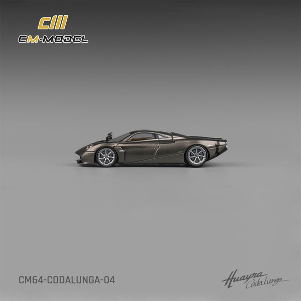 [CM MODEL] 1:64 Pagani Codalunga Metal Gun Grey