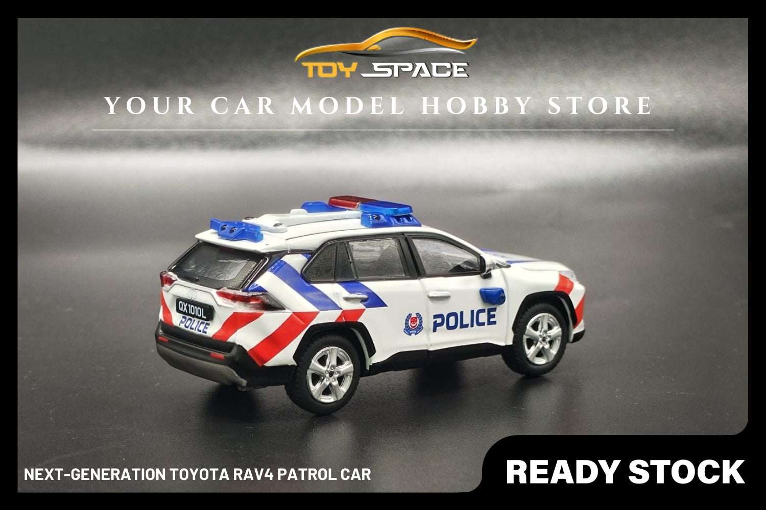 SPF 1:64 Next-Generation Toyota Rav4 Patrol Car