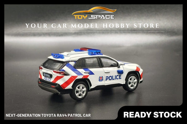 SPF 1:64 Next-Generation Toyota Rav4 Patrol Car