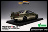 [MOTORHELIX] 1/12 Nissan Skyline GT-R NISMO (R34) Jade Green with Engine Display