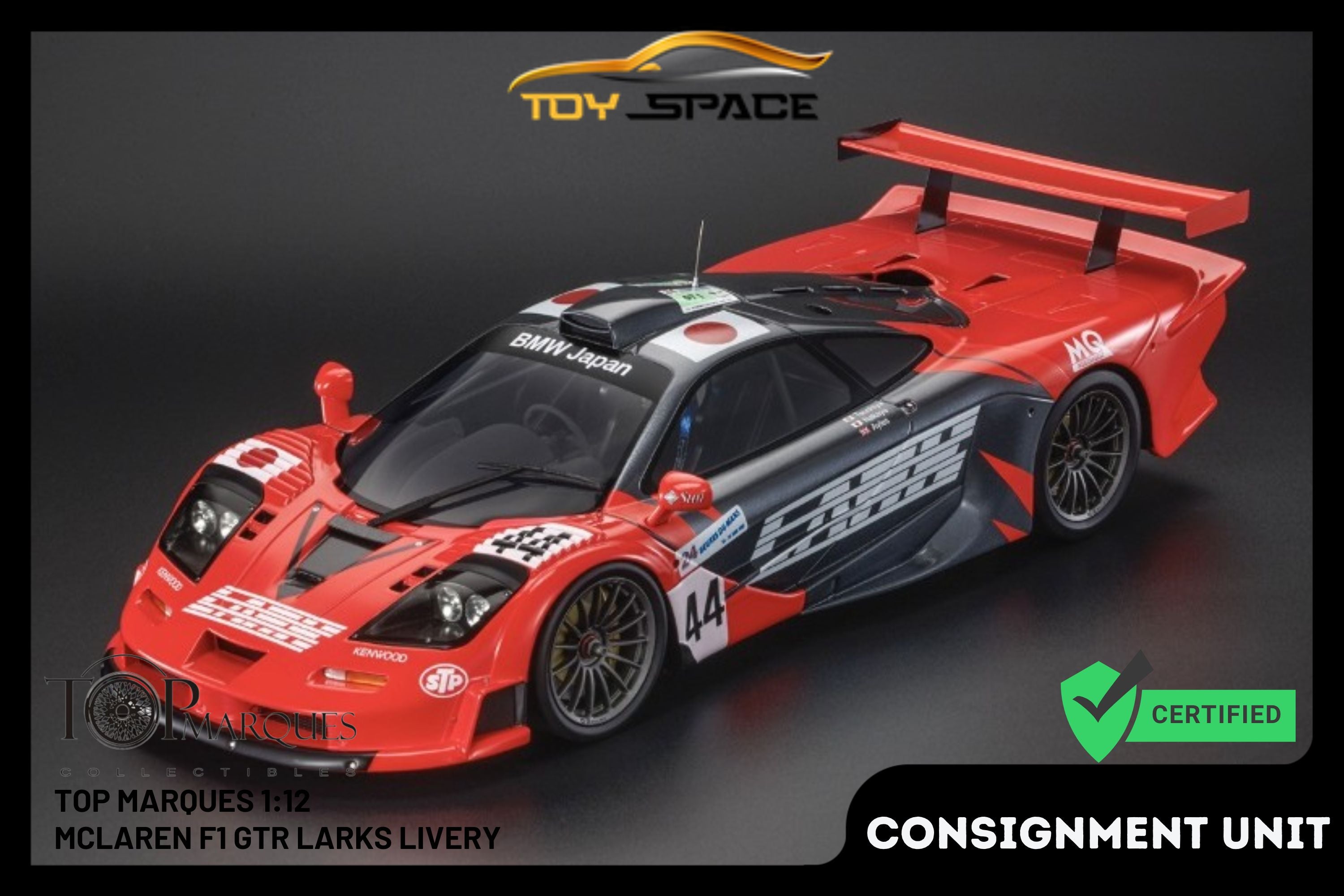 Top Marques 1/12 McLaren F1 GTR Larks Livery