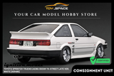 [IGNITION MODEL] 1:18 Toyota Sprinter Trueno (AE86) 3Door TK-Street Late Ver. White [IG3489] - Toy Space Diecast Online Store Singapore