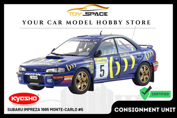[KYOSHO] 1:18 Subaru Impreza 1995 Monte-Carlo #5