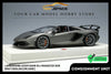 [MAKE UP] 1:18 Lamborghini Aventador SVJ Roadster 2019 Gray [EML028E]