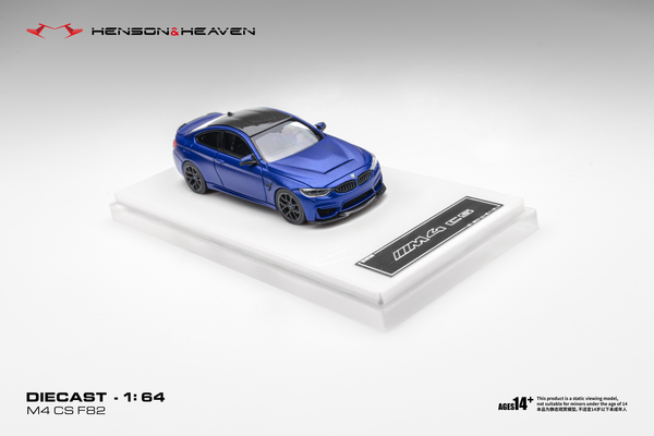 [HH MODEL] 1:64 BMW F82 M4 CS Frozen Dark Blue