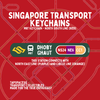 Dhoby Ghaut MRT Station Keychain