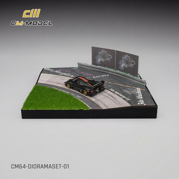 [CM MODEL] 1:64 Diorama Set With Zonda Revo