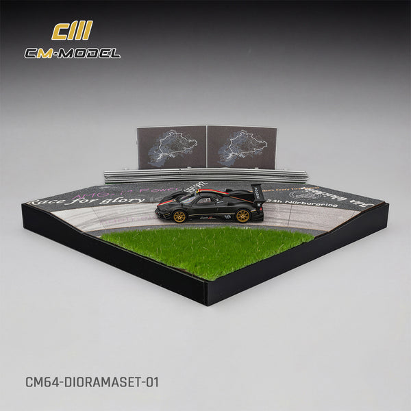 [CM MODEL] 1:64 Diorama Set With Zonda Revo