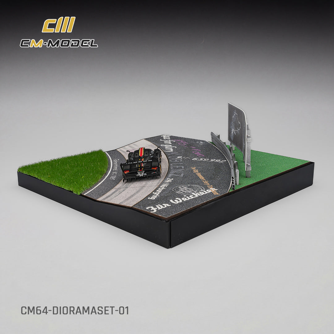 [CM MODEL] 1:64 Diorama Set With Zonda Revo