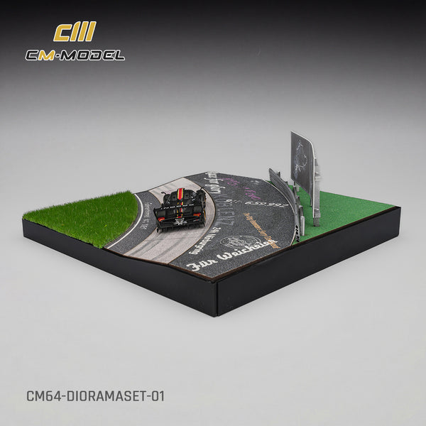 [CM MODEL] 1:64 Diorama Set With Zonda Revo