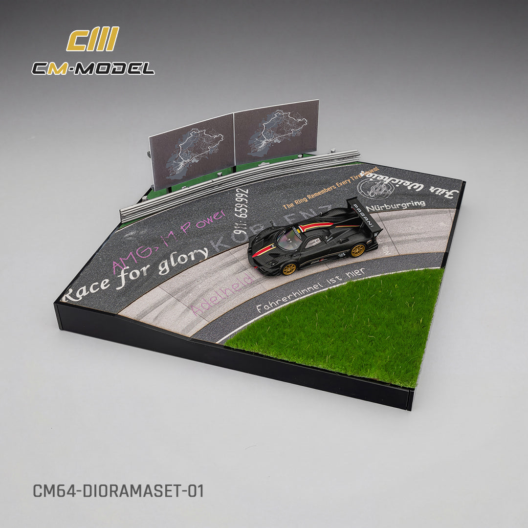[CM MODEL] 1:64 Diorama Set With Zonda Revo