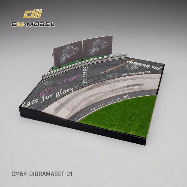 [CM MODEL] 1:64 Diorama Set With Zonda Revo