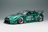 [MAKE UP] 1:18 LB-Silhouette Works GT Nissan 35GT-RR White / Red Circle [EML022H]
