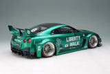 [MAKE UP] 1:18 LB-Silhouette Works GT Nissan 35GT-RR Blue [EML022I]